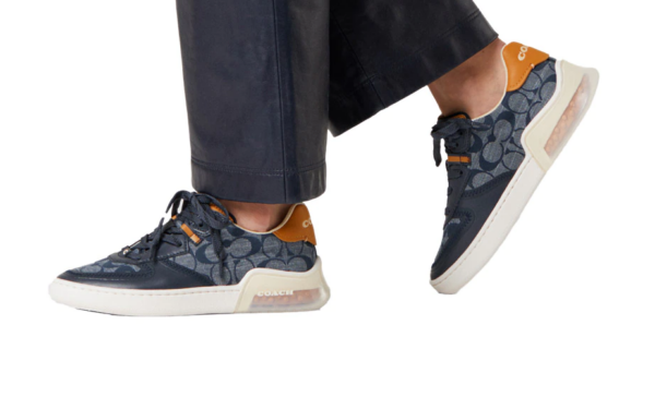 Giày Coach CITYSOLE SIG CHAMBRAY COURT SNEAKER G5331-CMB - Ảnh 5
