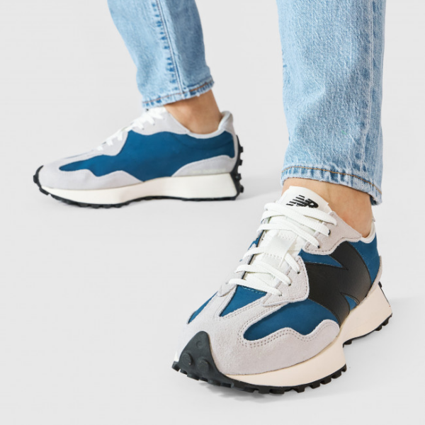 Giày New Balance 327 'Rain Cloud Blue' MS327LU1 - Ảnh 3