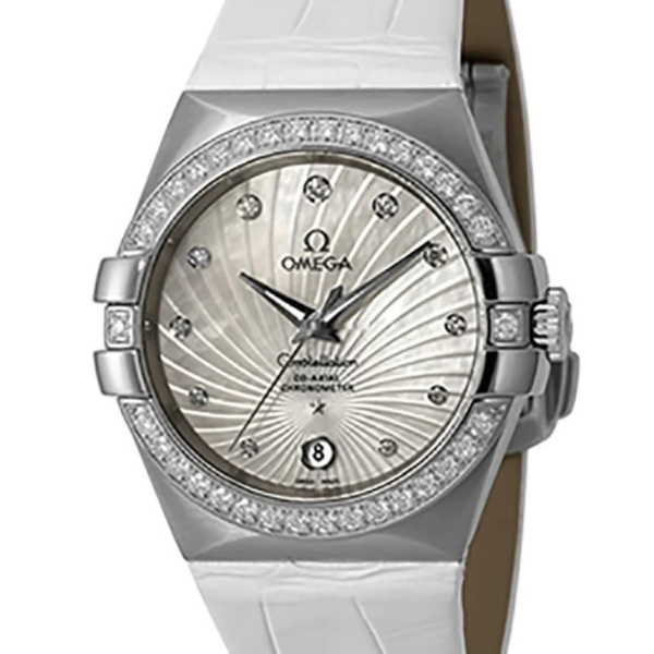 Đồng Hồ Omega Constellation Co-Axial 'Diamond White' 123-18-35-20-55-001 - Ảnh 4