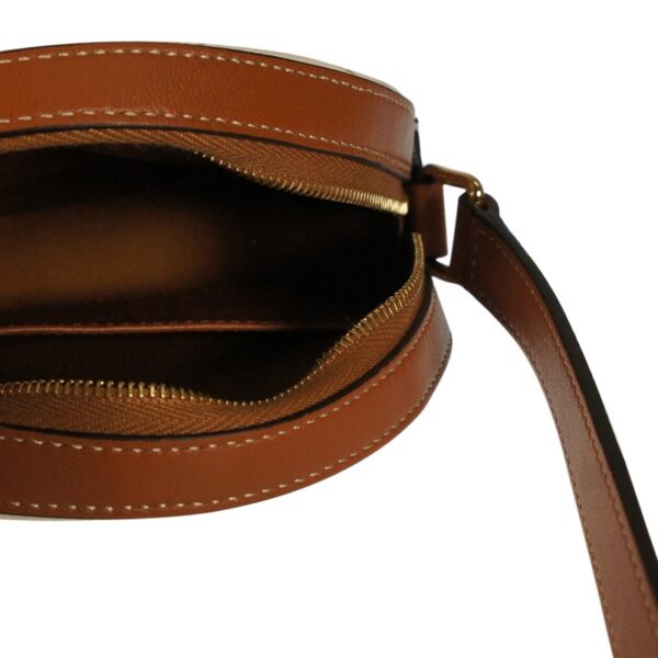 Túi Celine Round Purse On Strap 'White Tan' 10G342CAM-01TA - Ảnh 7