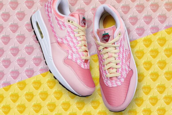 Giày Nike Air Max 1 'Pink Strawberry Lemonade' CJ0609-600 - Ảnh 4