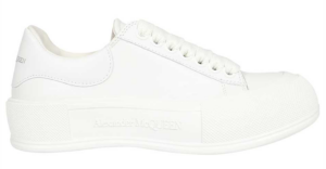 Giày Alexander Mc.Queen Deck Lace Up Sneakers White 667245 WIAB6 9065