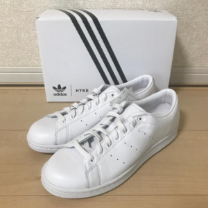 Alternative view of Giày Adidas Hyke x Stan Smith AOH 001 'Triple White'   FV3915