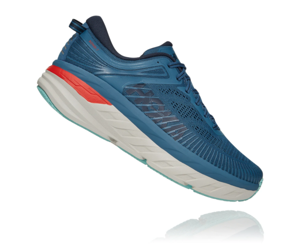 Giày Hoka Bondi 7 Navy Blue 1110518-RTOS - Ảnh 3