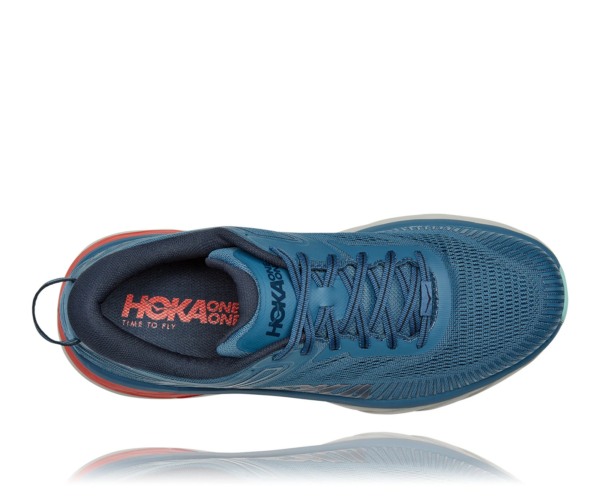 Giày Hoka Bondi 7 Navy Blue 1110518-RTOS - Ảnh 4