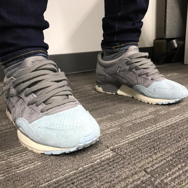 Giày Asics Gel Lyte 5 Aluminum H737L 9696 - Ảnh 3