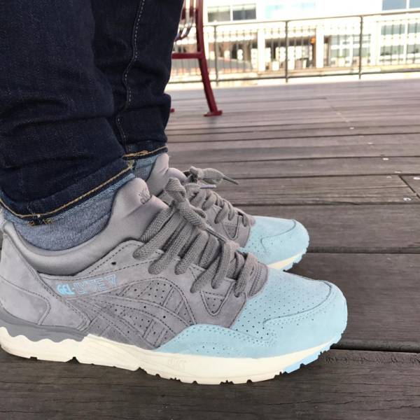 Giày Asics Gel Lyte 5 Aluminum H737L 9696 - Ảnh 4