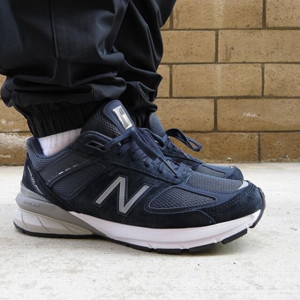 Giày New Balance 990v5 Made In USA 'Navy' M990NV5 - Ảnh 4