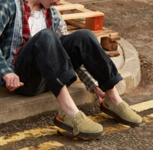 Dep Dr.Martens MIE George 'Suede Green' 30669385