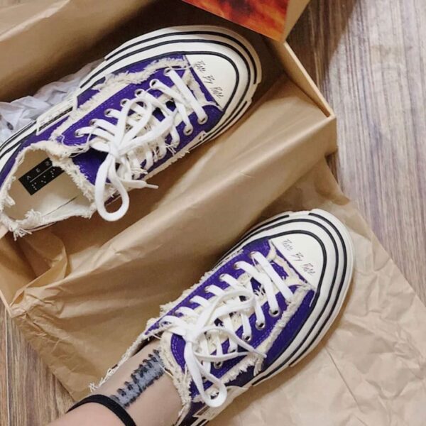 Giày xVESSEL G.O.P. Lows 'Purple' S19X001V - Ảnh 3
