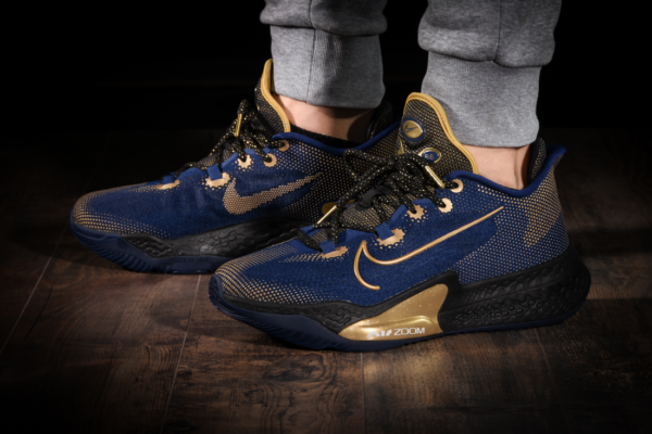 Giày Nike Air Zoom BB NXT 'Blue Metallic Gold' CK5707-400 - Ảnh 3