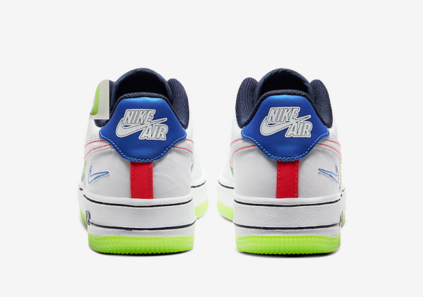 Giày Nike Air Force 1 Low ‘Outside The Lines’ CV2421-100 - Ảnh 3