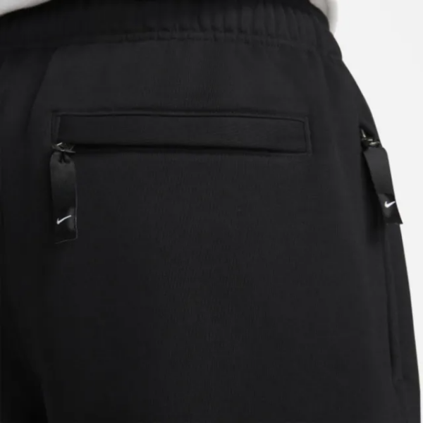 Quan Nike Solo Swoosh French Terry Shorts 'Black' DX0818-010