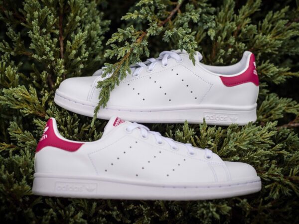 Giày Adidas Stan Smith J 'White' B32703 - Ảnh 6