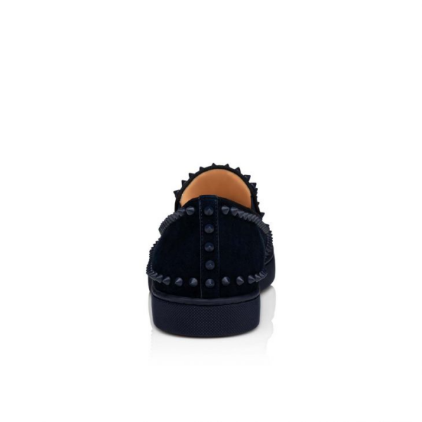 Giày Christian Louboutin Pik Boat 'Black' 1130280U829 - Ảnh 4