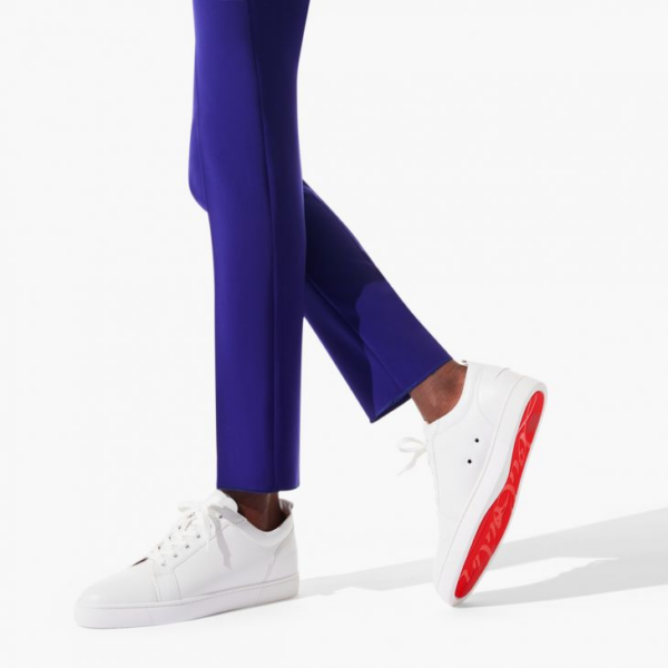 Giày Christian Louboutin Louis Junior 'White' 1130548WH01 - Ảnh 3