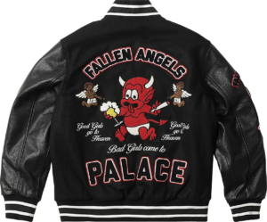 Ao Palace Fallen Angels Varsity Jacket 'Black'