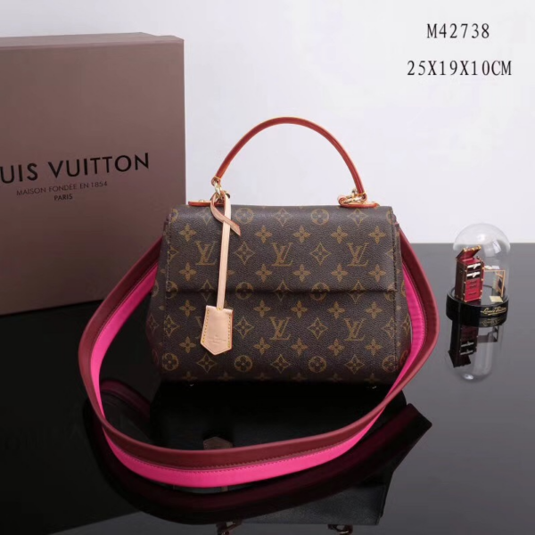 Túi Louis Vuitton Cluny BB Monogram Canvas Handbag M42738 - Ảnh 6