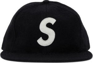Mu Supreme Ebbets S Logo Fitted 6-Panel 'Black'