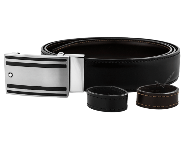 Dây Lưng Montblanc 'Black Brown' 115478 - Ảnh 3