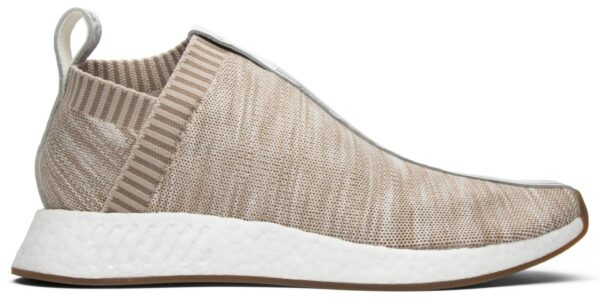 Giày Adidas Kith x Naked x NMD_CS2 Primeknit 'Tan' BY2597