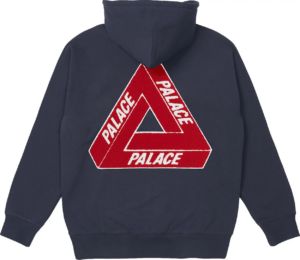 Ao Palace Tri-Chenille Hood 'Navy'