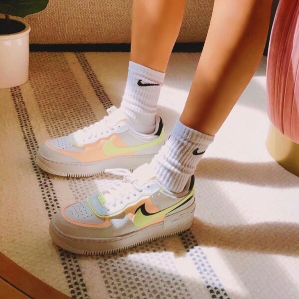 Giày Nike Air Force 1 Shadow 'White Crimson Tint' CI0919-107 - Ảnh 3