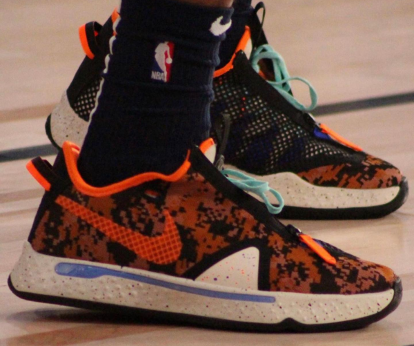 Giày Nike PG 4 EP 'Digi Camo Total Orange' CD5082-200 - Ảnh 6