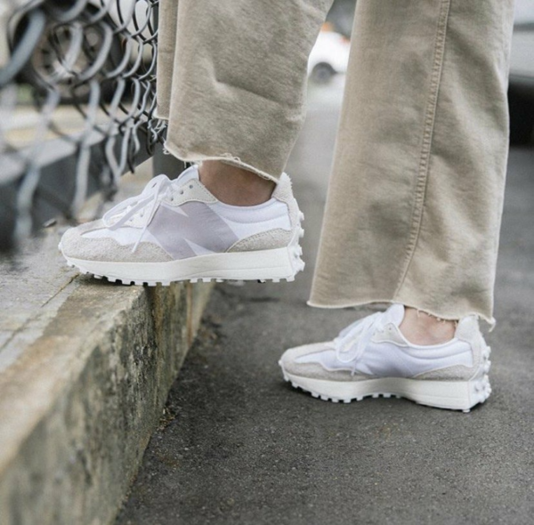 GIày New Balance Wmns 327 'White Moonbeam' WS327SFD - Ảnh 2