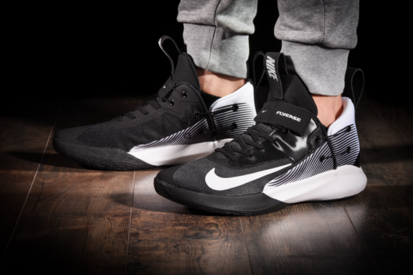 Giày Nike Precision 4 FlyEase 'Black White' CV3450-001 - Ảnh 4