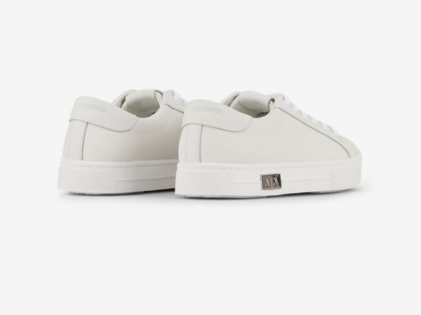 Giày Armani Exchange Low Top Leather 'White' 11666201TQ - Ảnh 2