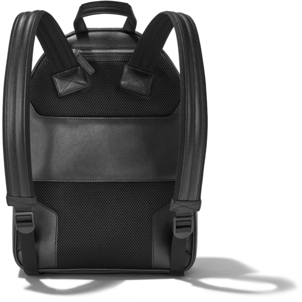 Balo Montblanc Sartorial Dome Leather Backpack 116754 - Ảnh 3