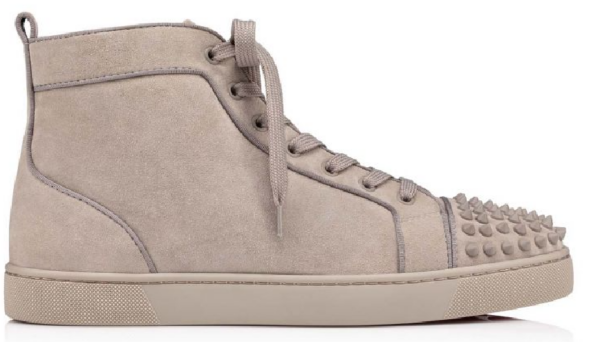 Giày Christian Louboutin Lou Spikes 'Beige' 1170725I506