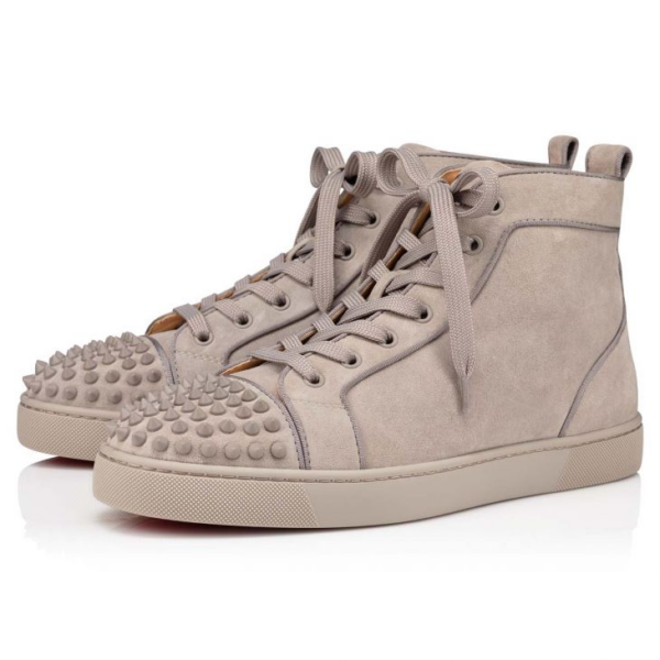 Giày Christian Louboutin Lou Spikes 'Beige' 1170725I506 - Ảnh 5