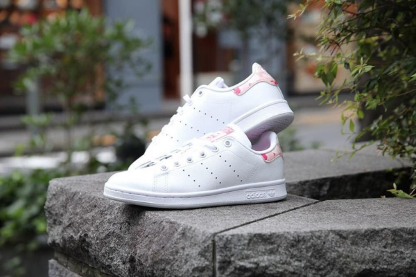 Giày Adidas Stan Smith 'White Pink Floral' FV7405 - Ảnh 6