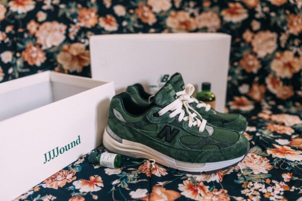 Giày New Balance JJJJound x 992 Made in USA 'Mossy Green' M992JJ - Ảnh 3