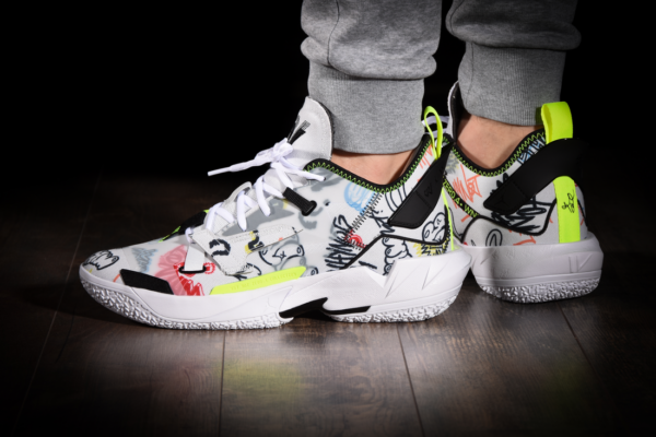 Giày Nike Air Jordan Why Not Zer0.4 'Graffiti' DD4887-007 - Ảnh 4