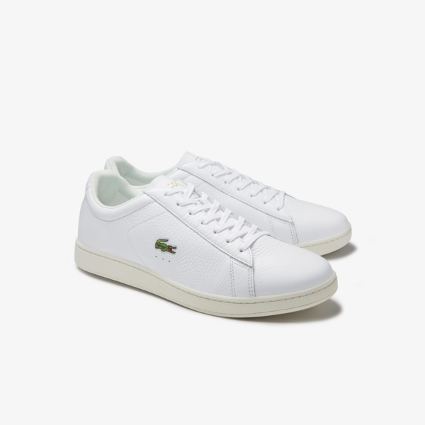 Giày Lacoste Canavi Evo 0120 2 SMA White Gold 740SMA0015-147 - Ảnh 2