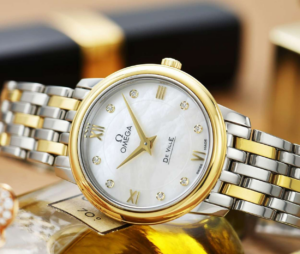 Alternative view of Đồng Hồ Omega De Ville Prestige 'Silver Gold' 424-20-27-60-55-001