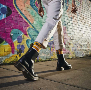 Alternative view of Giày Dr.Martens 1460 Women's Smooth Leather Lace Up 'Black' 11821006