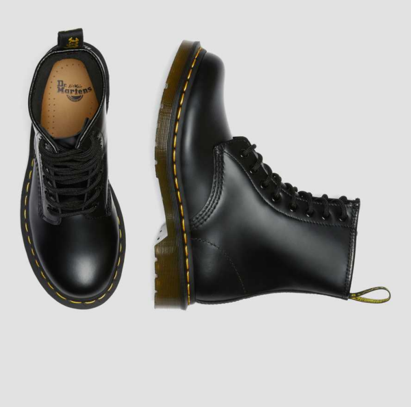 Giày Dr.Martens 1460 Women's Smooth Leather Lace Up 'Black' 11821006 - Ảnh 6