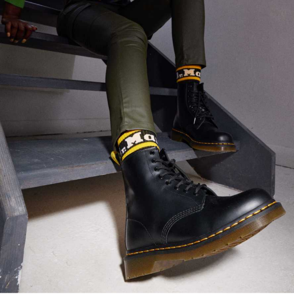 Giày Dr. Martens 1460 Smooth Leather Boot 'Black' 11822006 - Ảnh 2