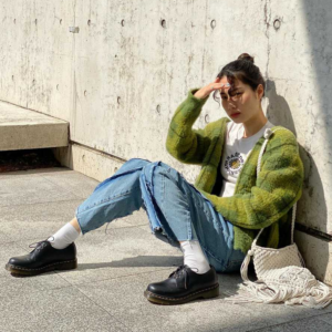 Alternative view of Giày Dr. Martens 1461 Nappa 'Black' 11838001