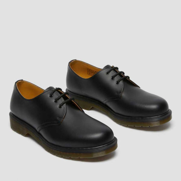 Giày Dr.Martens 1461 Plain Welt Smooth Leather Oxford 'Black' 11839002 - Ảnh 6