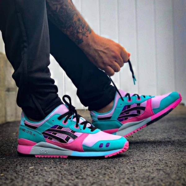 Giày Asics Gel Lyte 3 Dragon Fruit 1201A051-500 - Ảnh 9