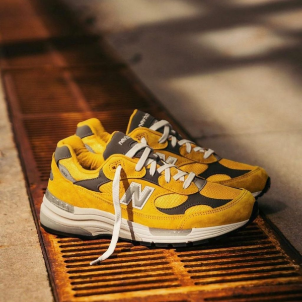 Giày New Balance 992 'Gold Cream' M992BB - Ảnh 2