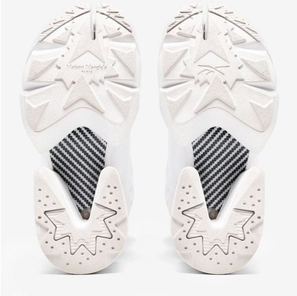 Giày Maison Margiela x Reebok Tabi InstaPump Fury High 'White' - Ảnh 4