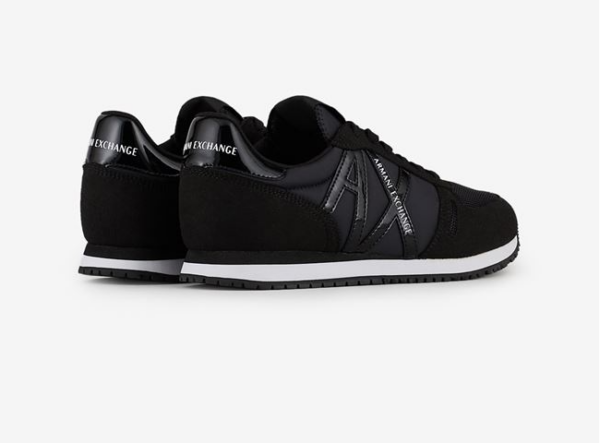 Giày Armani Exchange With Logo 'Black' 11915650UW - Ảnh 2