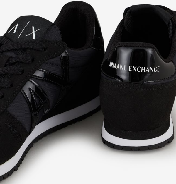 Giày Armani Exchange With Logo 'Black' 11915650UW - Ảnh 4