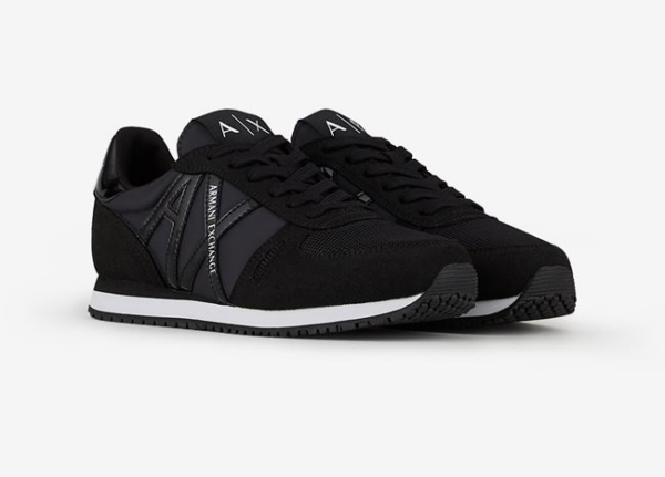 Giày Armani Exchange With Logo 'Black' 11915650UW - Ảnh 3